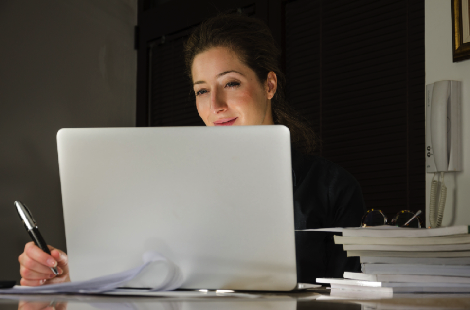 Academy of Learning Career College students complete their healthcare training online