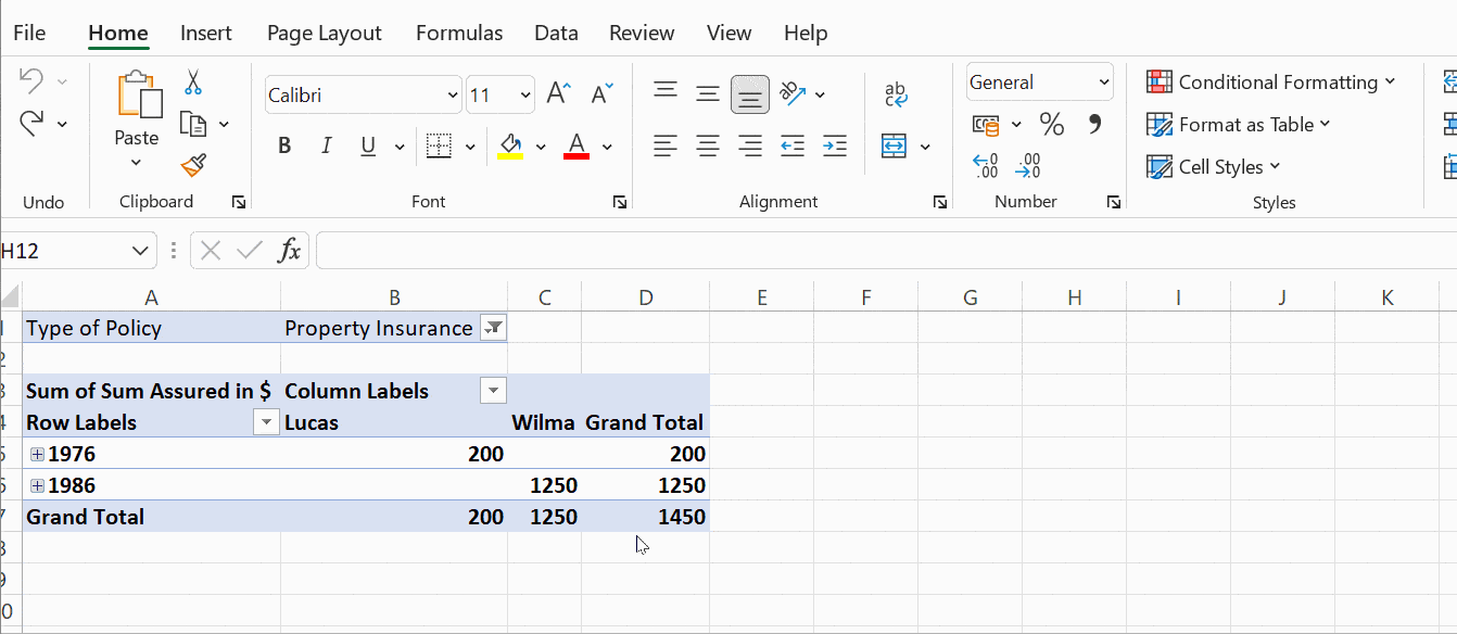 how to delete pivot table