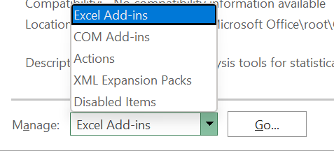 excel add-ins to find excel correlation