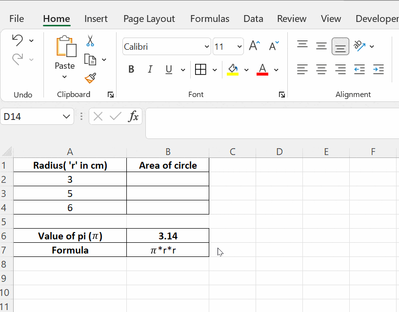 When to use absolute cell reference